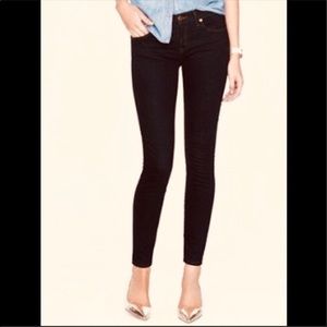 J. Crew Toothpick Ankle Skinny Jeans